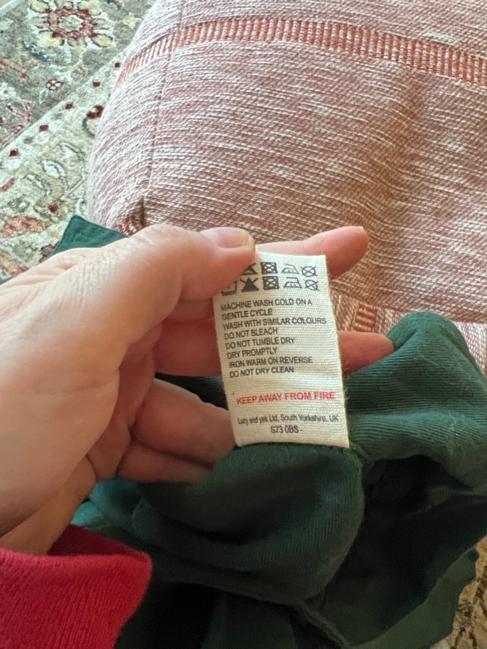 Lucy + Yak Green Utility Coverall Jumpsuit sz Small - Picture 4 of 7